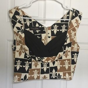 Trashy Diva Grand Fleur honey blouse size 8